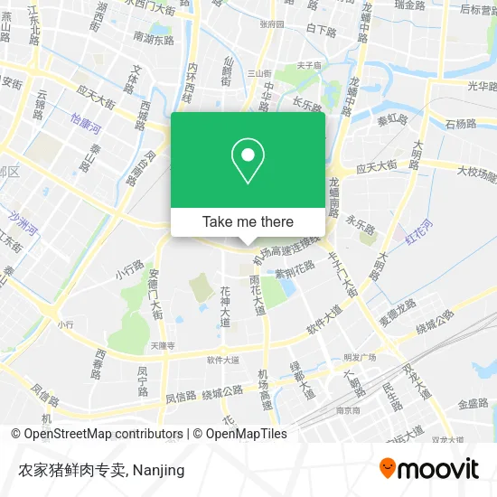 农家猪鲜肉专卖 map