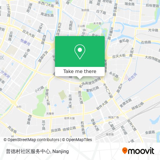 普德村社区服务中心 map