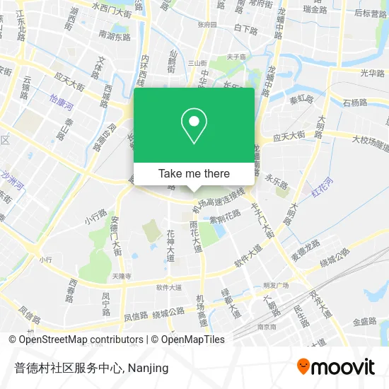 普德村社区服务中心 map