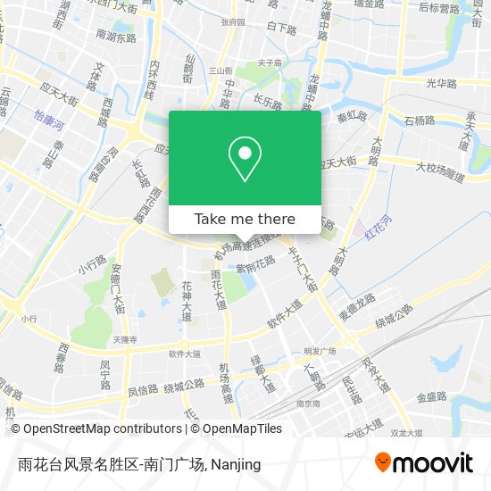 雨花台风景名胜区-南门广场 map
