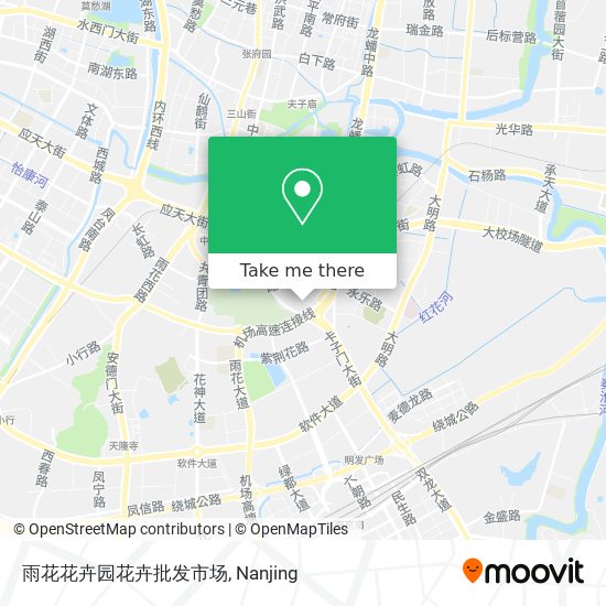 雨花花卉园花卉批发市场 map