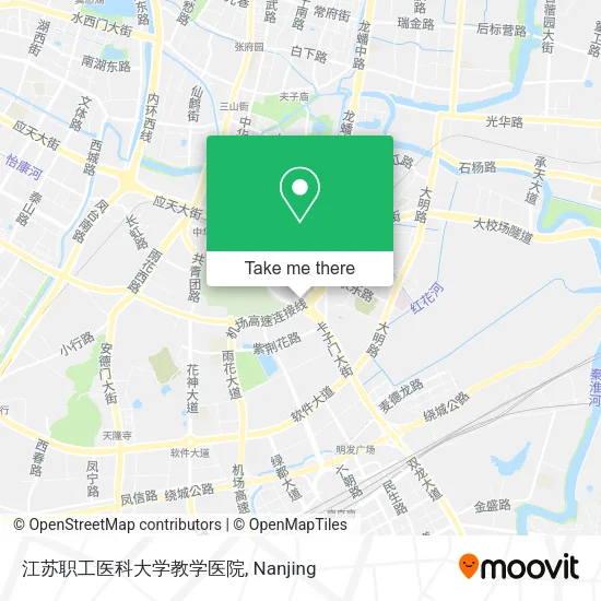 江苏职工医科大学教学医院 map