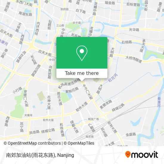 南郊加油站(雨花东路) map