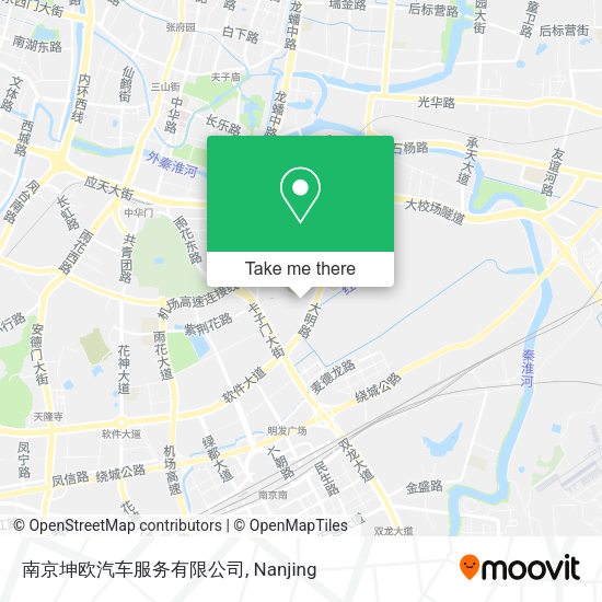 南京坤欧汽车服务有限公司 map