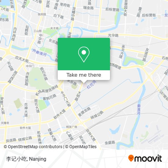 李记小吃 map