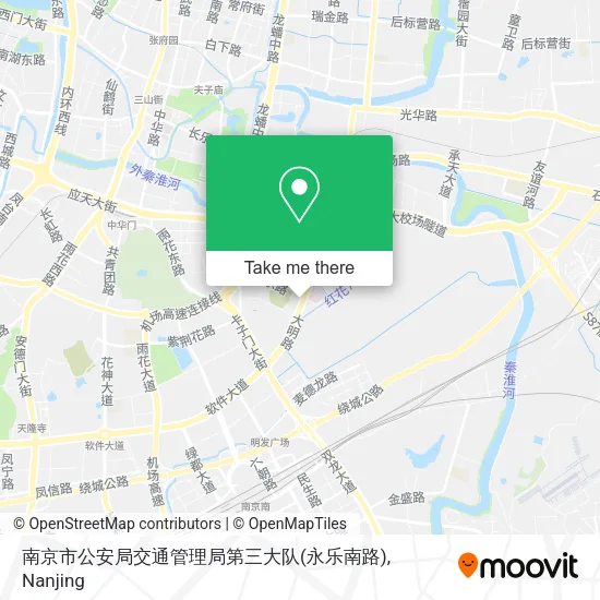 南京市公安局交通管理局第三大队(永乐南路) map