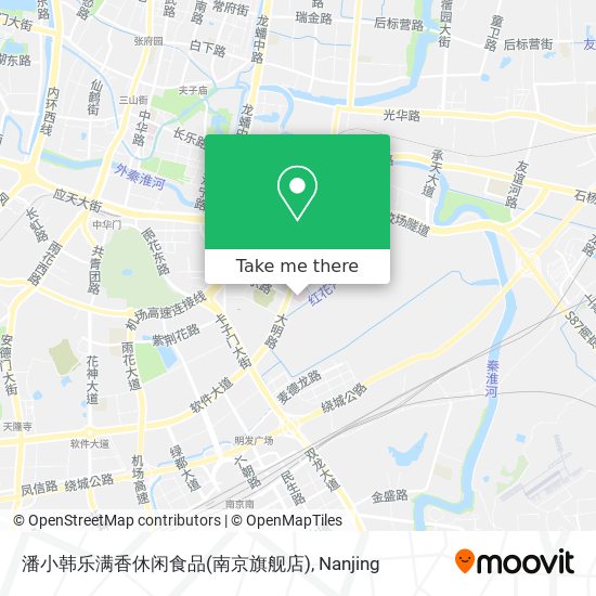 潘小韩乐满香休闲食品(南京旗舰店) map