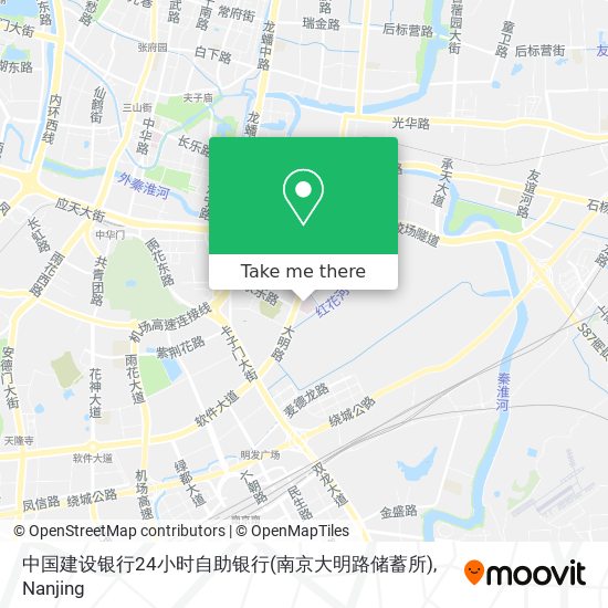 中国建设银行24小时自助银行(南京大明路储蓄所) map