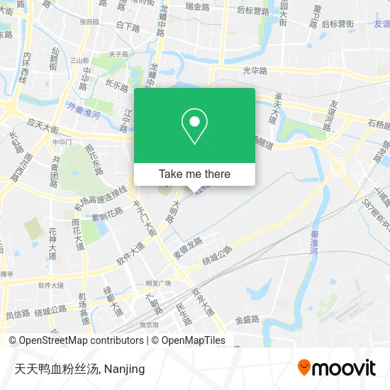 天天鸭血粉丝汤 map