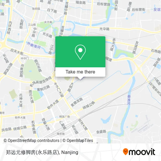 郑远元修脚房(永乐路店) map