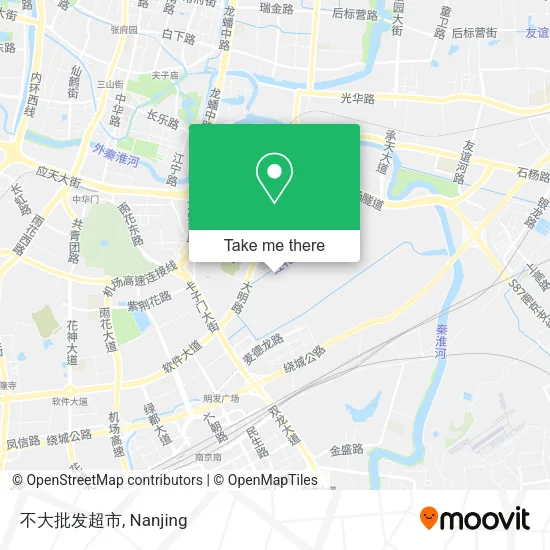 不大批发超市 map