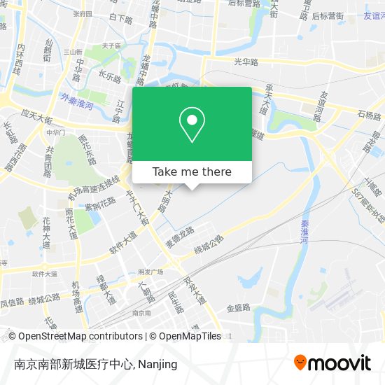 南京南部新城医疗中心 map