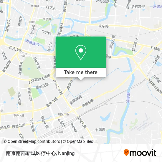 南京南部新城医疗中心 map