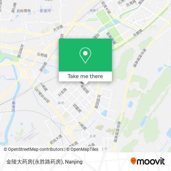 金陵大药房(永胜路药房) map