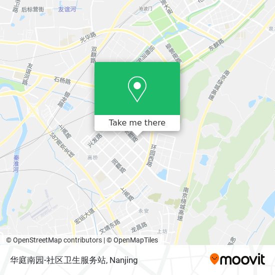 华庭南园-社区卫生服务站 map