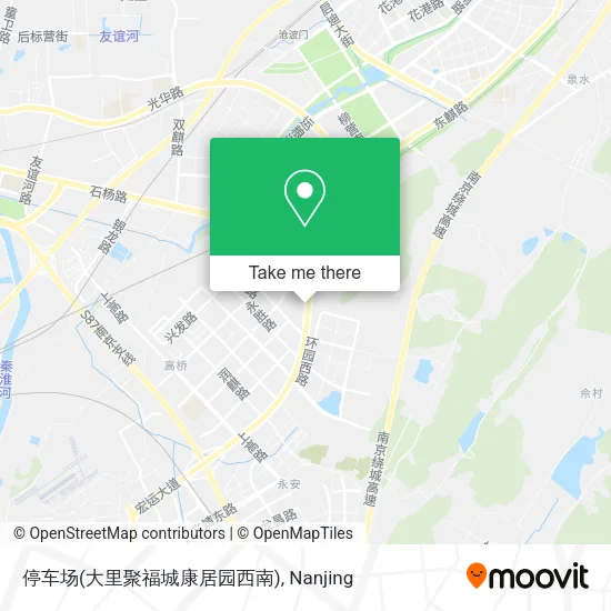 停车场(大里聚福城康居园西南) map