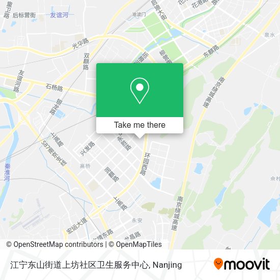 江宁东山街道上坊社区卫生服务中心 map