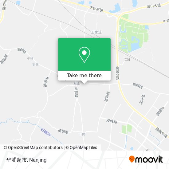 华浦超市 map