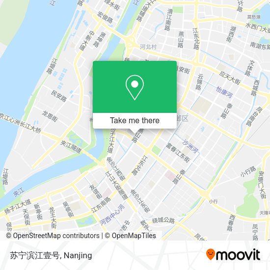 苏宁滨江壹号 map