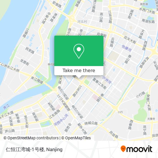 仁恒江湾城-1号楼 map