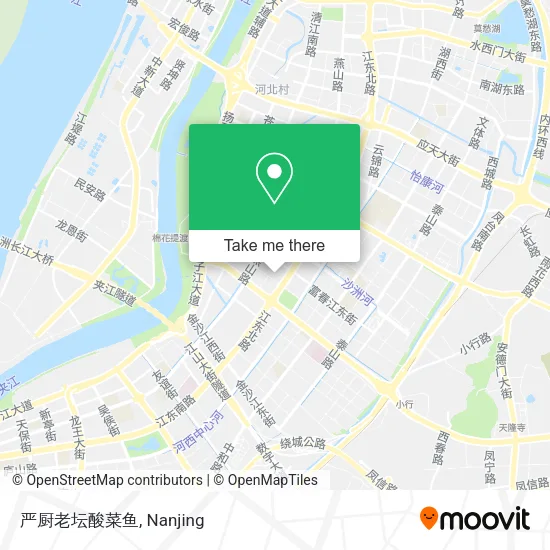 严厨老坛酸菜鱼 map