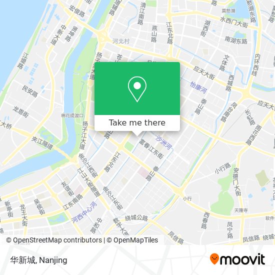 华新城 map