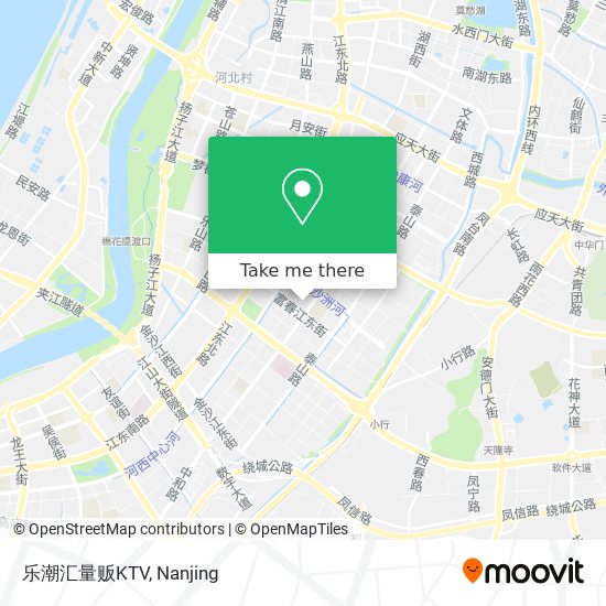 乐潮汇量贩KTV map