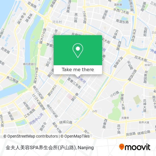 金夫人美容SPA养生会所(庐山路) map