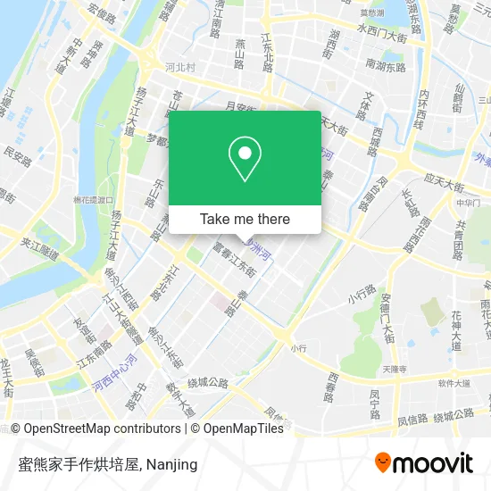 蜜熊家手作烘培屋 map