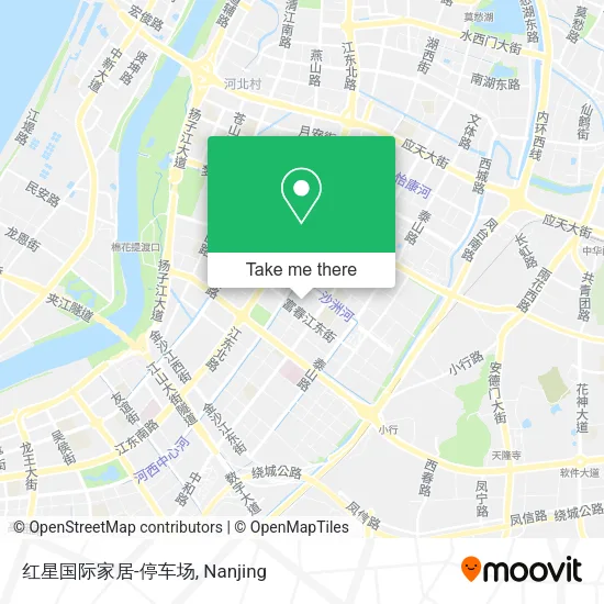 红星国际家居-停车场 map