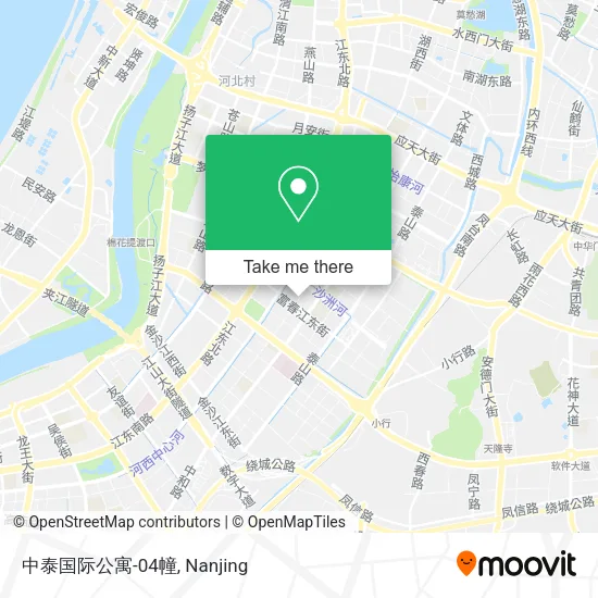 中泰国际公寓-04幢 map