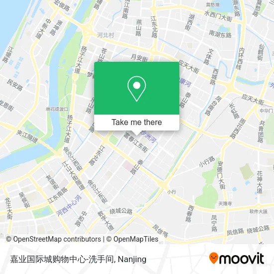 嘉业国际城购物中心-洗手间 map