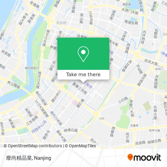 靡尚精品菜 map
