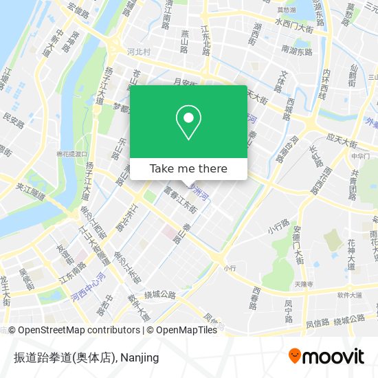 振道跆拳道(奥体店) map