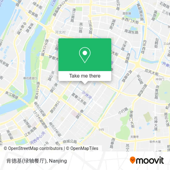 肯德基(绿轴餐厅) map