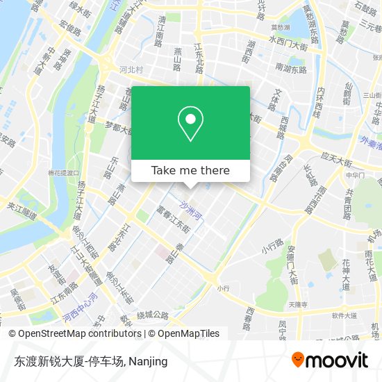 东渡新锐大厦-停车场 map