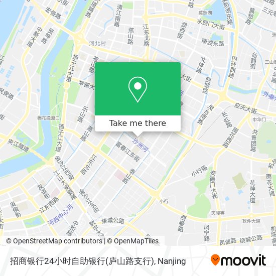 招商银行24小时自助银行(庐山路支行) map