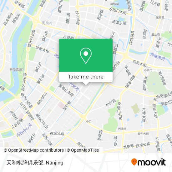 天和棋牌俱乐部 map