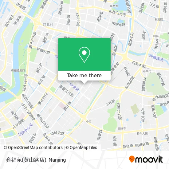 雍福苑(黄山路店) map