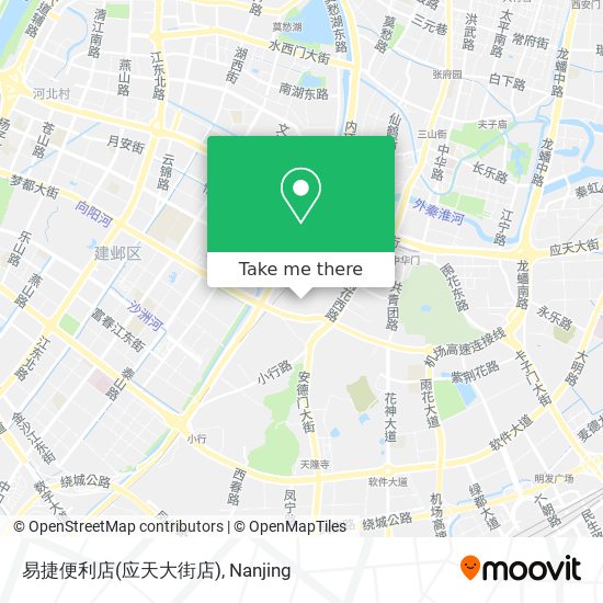易捷便利店(应天大街店) map