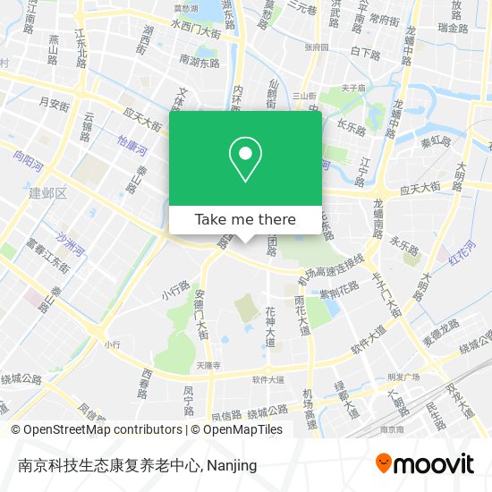 南京科技生态康复养老中心 map
