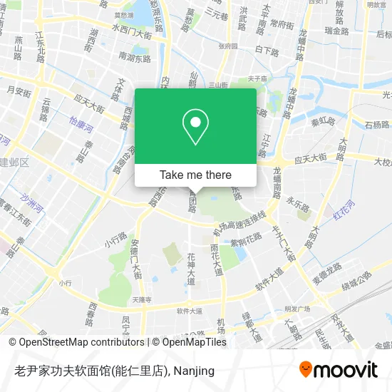 老尹家功夫软面馆(能仁里店) map