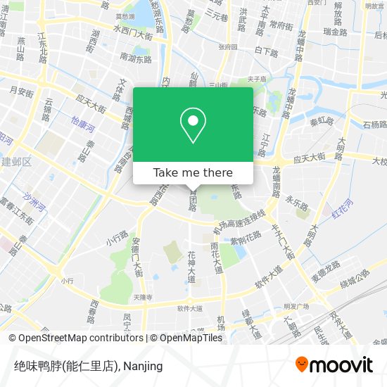 绝味鸭脖(能仁里店) map