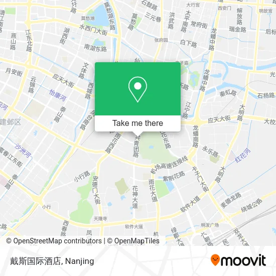 戴斯国际酒店 map