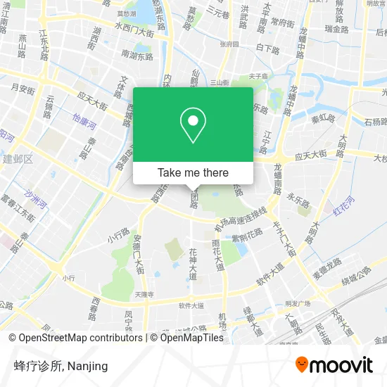 蜂疗诊所 map