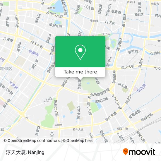 淳天大厦 map