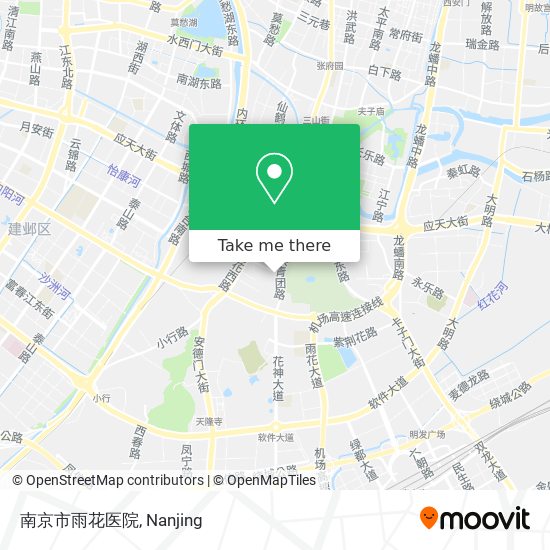 南京市雨花医院 map