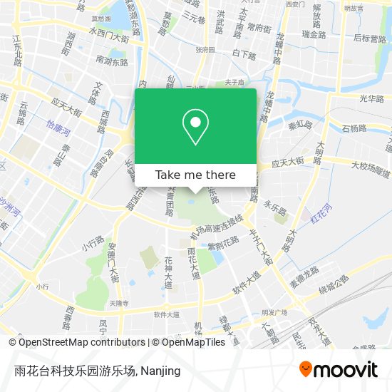 雨花台科技乐园游乐场 map