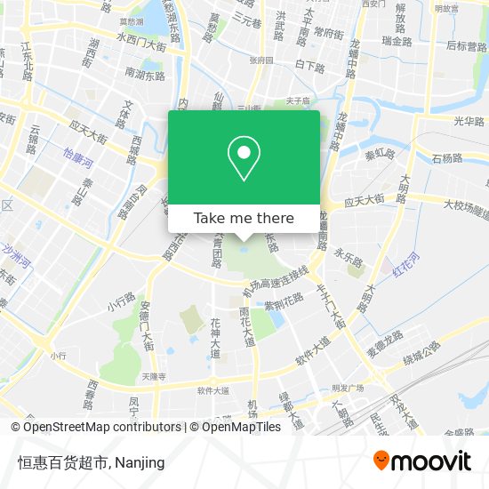 恒惠百货超市 map