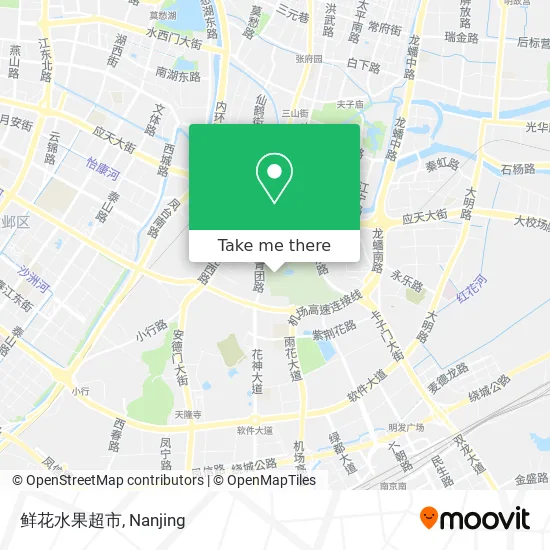 鲜花水果超市 map